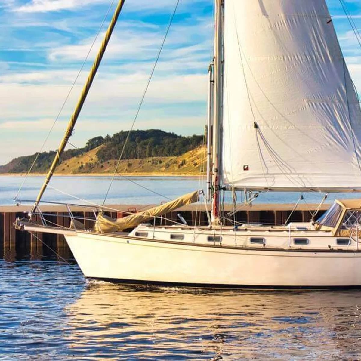 Sailboat item card in the Spend Elon Musk Money simulator